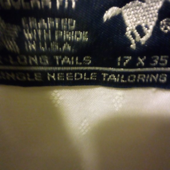 2 WESTERN DRESS SHIRTS- WRANGLER MADE IN USA SZ 17X35/ PANHANDLE SLIM SZ 17X35 - Picture 2 of 9